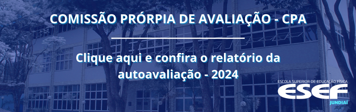 Relatório da autoavaliação